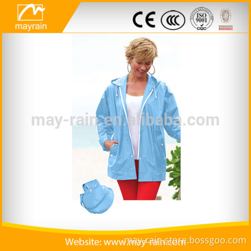 cheap and new design women's pvc jacket
